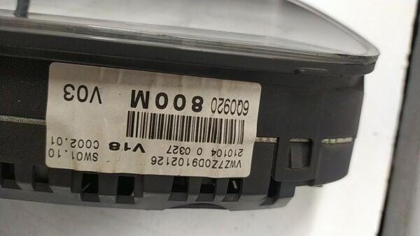 QUADRO STRUMENTI COMPL. usato - VOLKSWAGEN POLO (9N) (10/01>03/05<) - immagine 3