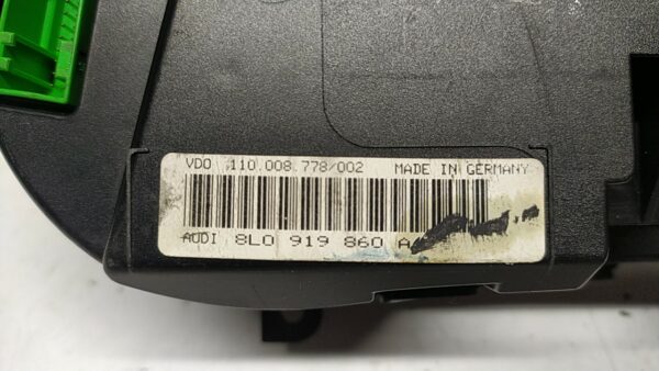 QUADRO STRUMENTI COMPL. ROTAZIONE usato - AUDI A3 (8L) (07/00>04/03<) - immagine 3