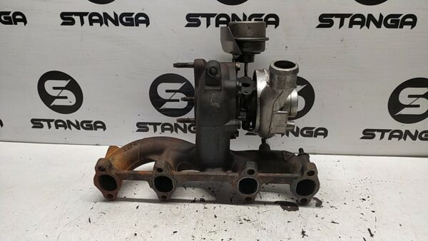 TURBOCOMPRESSORE C/COLLETTORE SCARICO usato - VOLKSWAGEN SHARAN (7M) (04/00>) - immagine 2