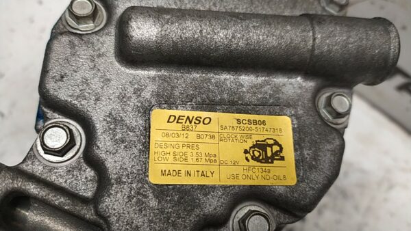 COMPRESSORE A/C usato - FIAT PANDA (0X) (02/11>12/13<) - immagine 3