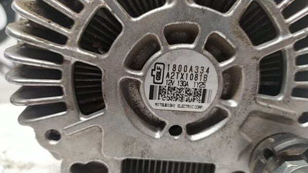 ALTERNATORE 130AMP usato - MITSUBISHI ASX (05/10>) - immagine 3