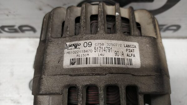 ALTERNATORE 70AMP usato - FIAT 500 (3P) (07/07>01/15<) - immagine 2