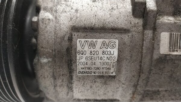 COMPRESSORE A/C usato - VOLKSWAGEN POLO (9N) (10/01>03/05<) - immagine 3