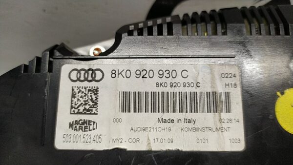 QUADRO STRUMENTI COMPL. KM/H usato - AUDI A4 (8K) (09/07>03/13<) - immagine 4