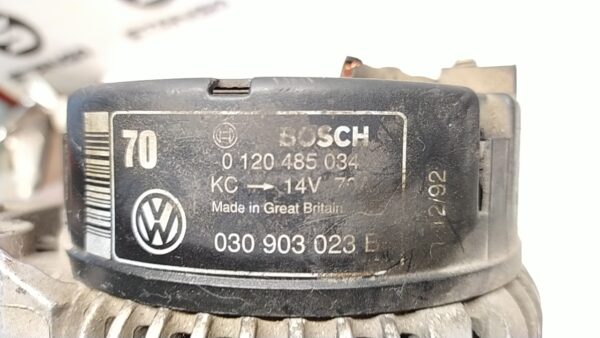 ALTERNATORE ROTAZ. usato - VOLKSWAGEN GOLF (1H) (11/91>12/98<) - immagine 3